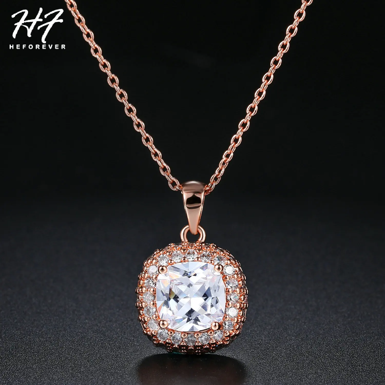 Geometric Square Clear Crystal AAA+CZ Pendant Necklace for Women Forever Love Luxury Fashion Jewelry For Party Daily N112 N111
Geometric Square Clear Crystal AAA+CZ Pendant Necklace for Women Forever Love Luxury Fashion Jewelry For Party Daily N112 N111