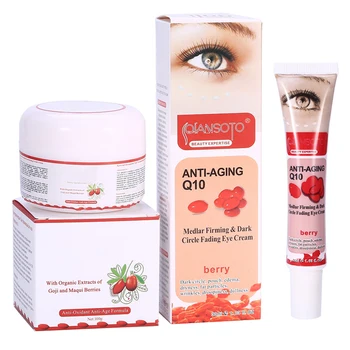 Gouqi Anti-Age Moisturizing Facial Cream+ Anti-Dark Circle Wrinkle Removing Eye Cream Snow White Cream Skin Care Firming Face
Gouqi Anti-Age Moisturizing Facial Cream+ Anti-Dark Circle Wrinkle Removing Eye Cream Snow White Cream Skin Care Firming Face
