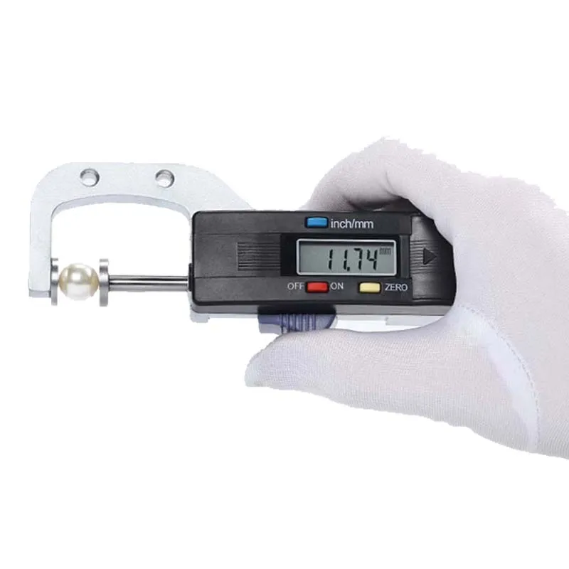 0-25mm Quick Mini Digital Thickness Gauge thickness tester meter 0-25.00mm/0-1inch For Pearls & Gems High Quality
0-25mm Quick Mini Digital Thickness Gauge thickness tester meter 0-25.00mm/0-1inch For Pearls & Gems High Quality