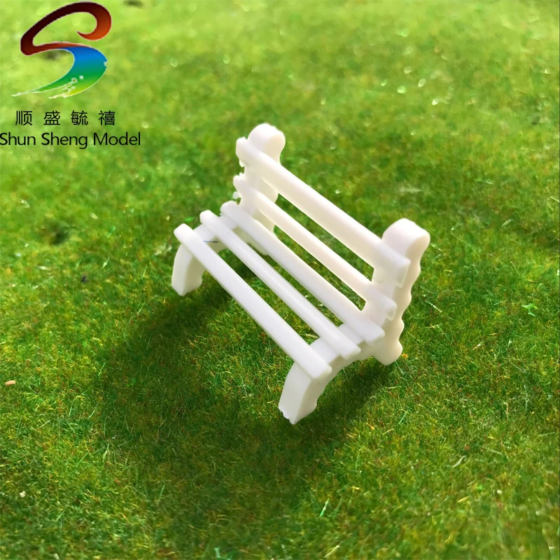 Scale 1:50-1:150 white Color Sand Construction Scene Model Material Park Chair Square Bench Chair Model
Scale 1:50-1:150 white Color Sand Construction Scene Model Material Park Chair Square Bench Chair Model