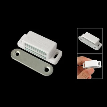 LNHF Big Wholesale Cabinet Door Hardware White Base 1.8" Long Single Magnetic Catch
LNHF Big Wholesale Cabinet Door Hardware White Base 1.8" Long Single Magnetic Catch