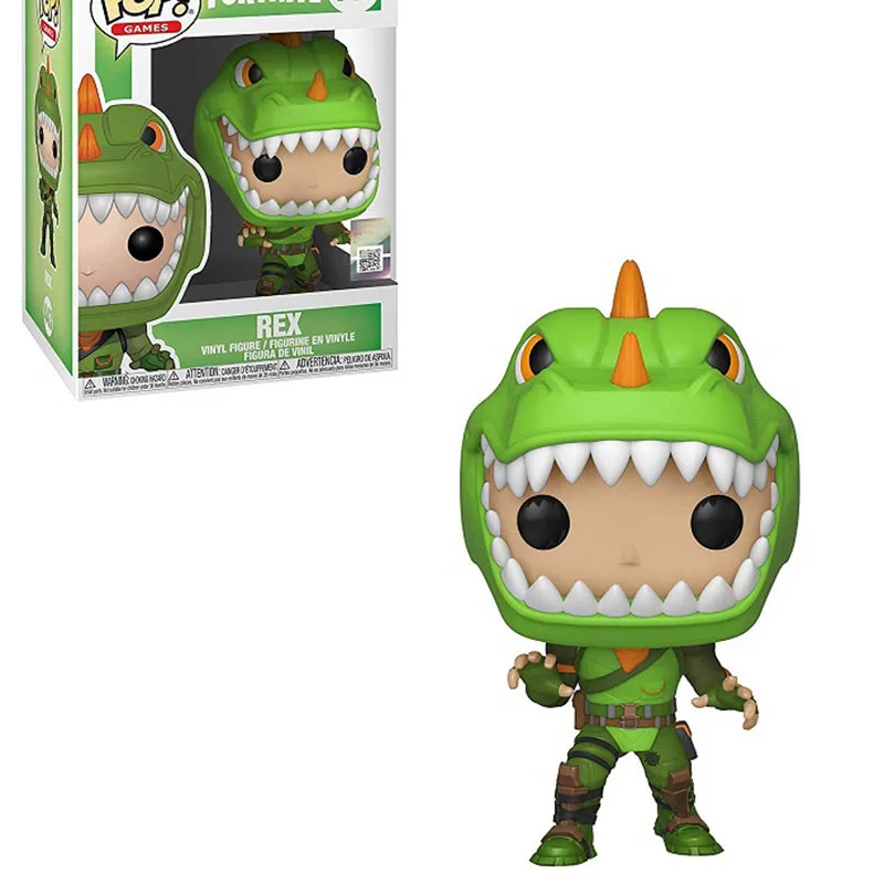 FUNKO POP Fortnight Tyrannosaurus Rex Action Figures Toy Vinyl Dolls Collection Model Game Battle Rayle Figure Toys for Children
FUNKO POP Fortnight Tyrannosaurus Rex Action Figures Toy Vinyl Dolls Collection Model Game Battle Rayle Figure Toys for Children