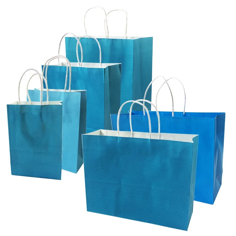 10 Pcs/lot Festival Gift Kraft Bag Blue Shopping Bags DIY Multifunction Recyclable Paper Bag With Handles 6 Size Optional
10 Pcs/lot Festival Gift Kraft Bag Blue Shopping Bags DIY Multifunction Recyclable Paper Bag With Handles 6 Size Optional