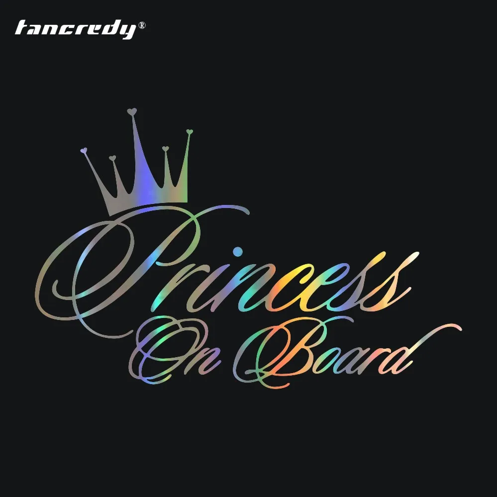 Tancredy 6.5*4.29" PRINCESS ON BOARD Car Stylings Funny Personality Motorcycle Car Sticker Fashion Vinyl Decal Best Selling
Tancredy 6.5*4.29" PRINCESS ON BOARD Car Stylings Funny Personality Motorcycle Car Sticker Fashion Vinyl Decal Best Selling