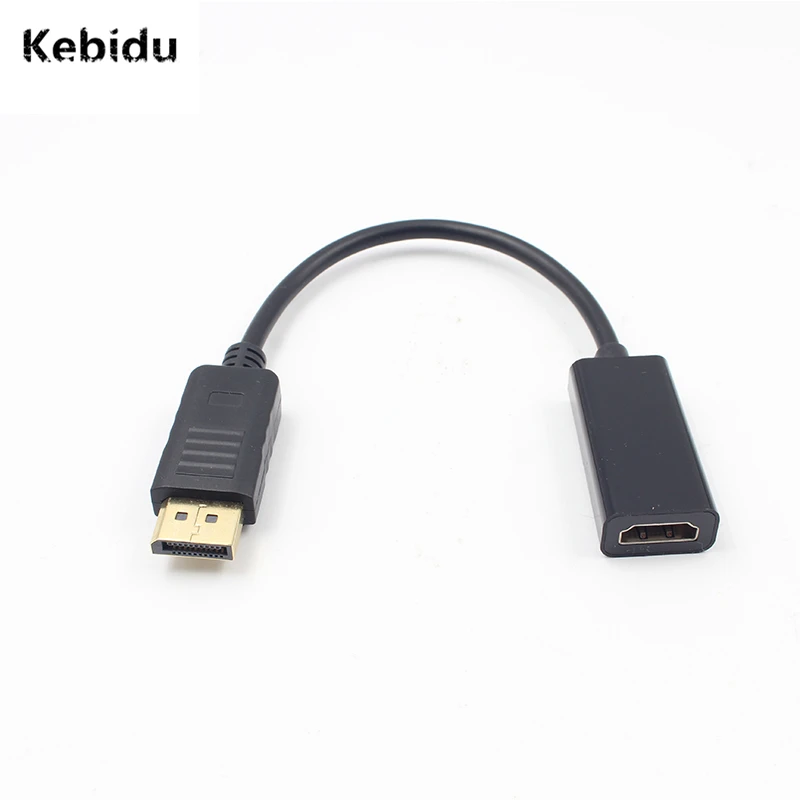 Kebidu 10pcs/lot Hot Sale DP Male to HDMI Female Adapter Converter Cable Wholesale DisplayPort for HDTV Projector Displays
Kebidu 10pcs/lot Hot Sale DP Male to HDMI Female Adapter Converter Cable Wholesale DisplayPort for HDTV Projector Displays