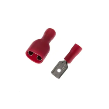 100pcs red Female Male fasten Insulated Crimp Terminal Spade Electrical & Wiring Connector FDFD1.25-250*50 MDD1.25-250*50
100pcs red Female Male fasten Insulated Crimp Terminal Spade Electrical & Wiring Connector FDFD1.25-250*50 MDD1.25-250*50