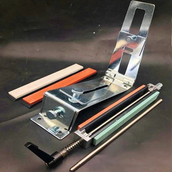 New Update Iron Steel Double Card Slot Knife Sharpener Professional Kitchen Knife Sharpener Sharpening Fix Fixed Angle With Ston
New Update Iron Steel Double Card Slot Knife Sharpener Professional Kitchen Knife Sharpener Sharpening Fix Fixed Angle With Ston