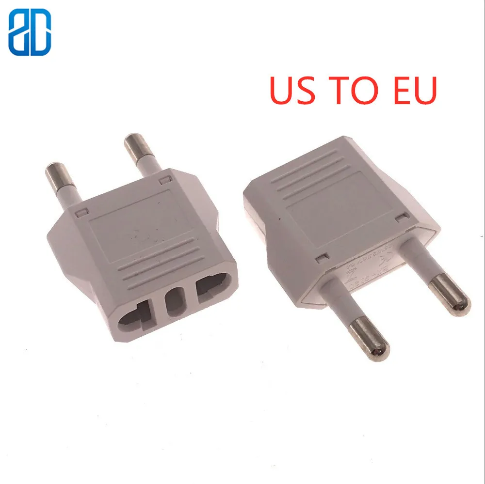 1PCS US To EU Plug Power Adapter White Travel Power Plug Adapter Converter Wall Charger
1PCS US To EU Plug Power Adapter White Travel Power Plug Adapter Converter Wall Charger