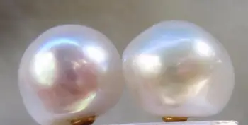 free shipping Hot Huge AAA 11-12 mm South Sea White Baroque Pearl Earrings 14k/20 YELLOW GOLD
free shipping Hot Huge AAA 11-12 mm South Sea White Baroque Pearl Earrings 14k/20 YELLOW GOLD