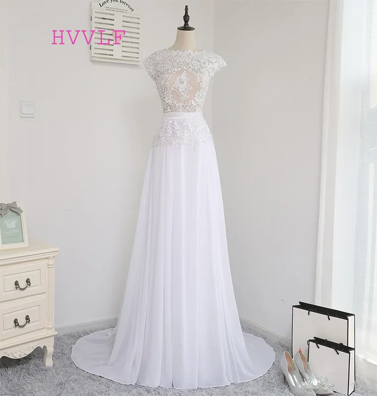 Vestido De Noiva Пляжные Свадебные платья трапециевидной формы Кепки рукава с низким вырезом на спине, с поясом шифон кружево Винтаж свадебное платье свадебные платья
Vestido De Noiva Пляжные Свадебные платья трапециевидной формы Кепки рукава с низким вырезом на спине, с поясом шифон кружево Винтаж свадебное платье свадебные платья