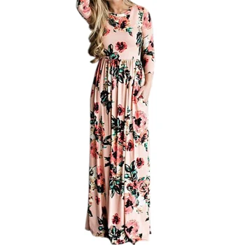 2019 Floral Print Flower Beach Dress Boho High Quality Vintage Summer Long Sleeve Dresses Maxi Women Long Dress Vestodos
2019 Floral Print Flower Beach Dress Boho High Quality Vintage Summer Long Sleeve Dresses Maxi Women Long Dress Vestodos