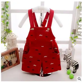 The new 2016 children's summer wear casual denim 0-2 years old children household to take overalls pants
The new 2016 children's summer wear casual denim 0-2 years old children household to take overalls pants
