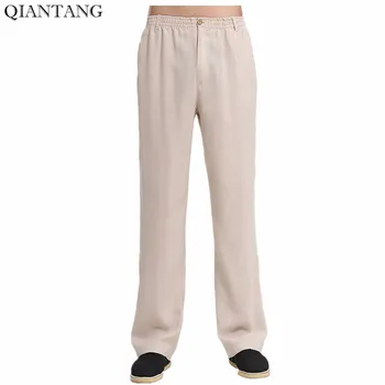 Hot Sale Beige Men's Cotton Linen Trousers Chinese Traditional Male Pants with Pocket Size S M L XL XXL XXXL 2717-1
Hot Sale Beige Men's Cotton Linen Trousers Chinese Traditional Male Pants with Pocket Size S M L XL XXL XXXL 2717-1