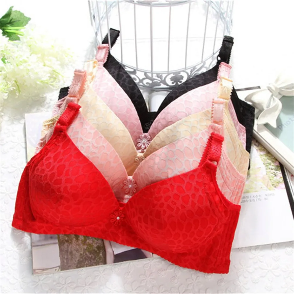 Women Wire Free Push-up Bra Lady Thin Cotton 3/4 Cup Gathering Adjustable Strap & Without Steel & 3-hooks Closure Underwears
Women Wire Free Push-up Bra Lady Thin Cotton 3/4 Cup Gathering Adjustable Strap & Without Steel & 3-hooks Closure Underwears