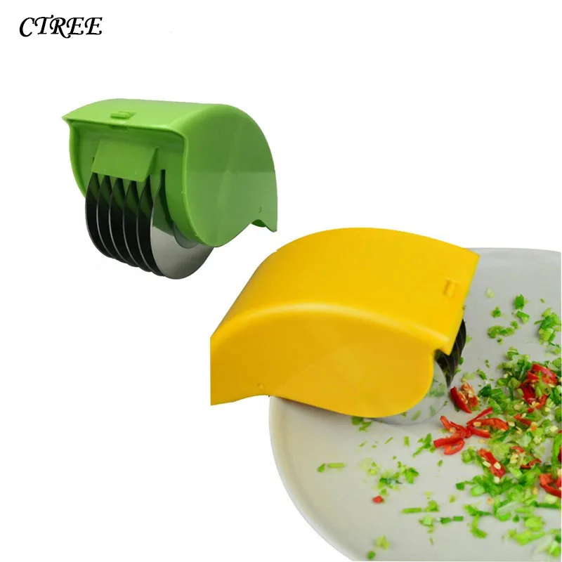 CTREE 1Pcs Cutters Wheel Vegetables Slicers Chopper Shredders Slicer Roller Shredded Scallion Cut Spices Kitchen Gadgets C225
CTREE 1Pcs Cutters Wheel Vegetables Slicers Chopper Shredders Slicer Roller Shredded Scallion Cut Spices Kitchen Gadgets C225