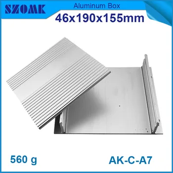 6 pieces a lot, electrical aluminum extrusion enclosure project case for electronics 46x190x155mm
6 pieces a lot, electrical aluminum extrusion enclosure project case for electronics 46x190x155mm