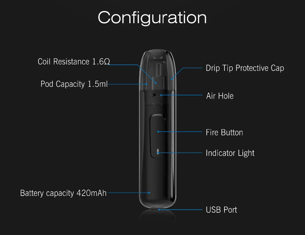 Think Vape Asteroid Pod System Vape kit (13)