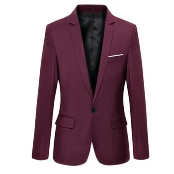 Mens Korean slim fit fashion cotton blazer Suit Jacket black blue beige plus size M to 3XL Male blazers Mens coat Wedding dress
Mens Korean slim fit fashion cotton blazer Suit Jacket black blue beige plus size M to 3XL Male blazers Mens coat Wedding dress