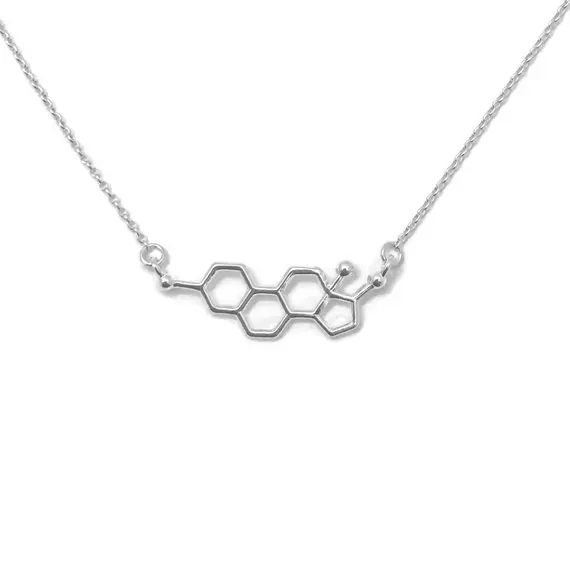 Female Hormone Estrogen Molecule Necklace Science Nurse Chemistry Formula Serotonin Dopamine Caffeine Molecular Chain Necklaces
Female Hormone Estrogen Molecule Necklace Science Nurse Chemistry Formula Serotonin Dopamine Caffeine Molecular Chain Necklaces