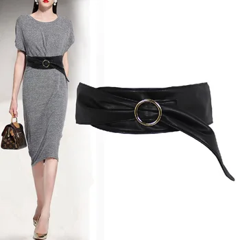 Fashion Pu soft Leather Corset Belts for Ladies Black dark Red waistbands Wide High Waistband gold circle Women Dress solid Belt
Fashion Pu soft Leather Corset Belts for Ladies Black dark Red waistbands Wide High Waistband gold circle Women Dress solid Belt
