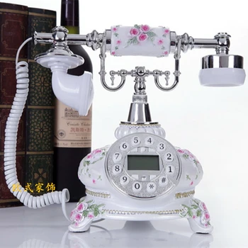 Fashion phone antique telephone telephone landline telephone family European style of the ancient garden
Fashion phone antique telephone telephone landline telephone family European style of the ancient garden