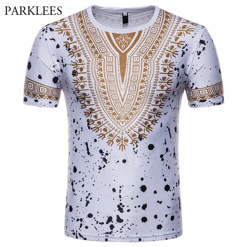 White Dashiki T Shirt Men 2018 Brand New African 3D Print Mens T-shirts Casual Slim Fit Short Sleeve Hip Hop Tee Shirt Homme
White Dashiki T Shirt Men 2018 Brand New African 3D Print Mens T-shirts Casual Slim Fit Short Sleeve Hip Hop Tee Shirt Homme