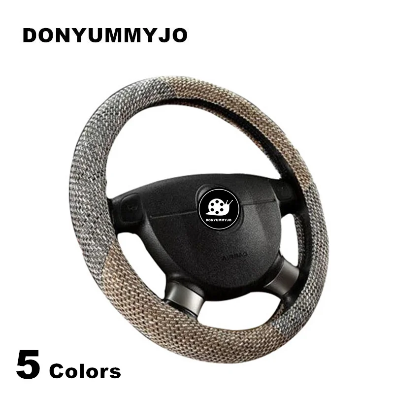 Hot Sale Skidproof Car Steering Wheel Cover Case Flax Fabric Anti-slip Steering-Wheel Covers Car Covers Interior Accessories
Hot Sale Skidproof Car Steering Wheel Cover Case Flax Fabric Anti-slip Steering-Wheel Covers Car Covers Interior Accessories