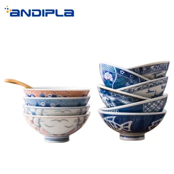 Japan Import Creative Ramen Bowl Ceramic Porcelain Tableware Student Rice Soup Bowls Kitchen Accessories Dinnerware Container
Japan Import Creative Ramen Bowl Ceramic Porcelain Tableware Student Rice Soup Bowls Kitchen Accessories Dinnerware Container