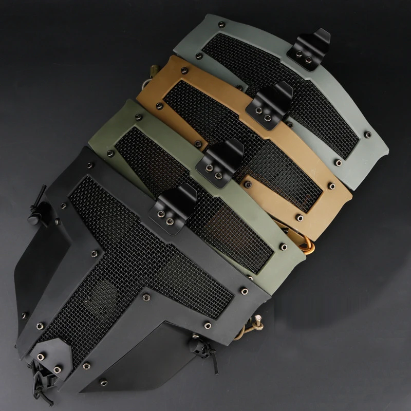 Tactical Airsoft Paintball Iron Warrior Half Face Mask Single Use With Fast Helmet Military Protect
Tactical Airsoft Paintball Iron Warrior Half Face Mask Single Use With Fast Helmet Military Protect