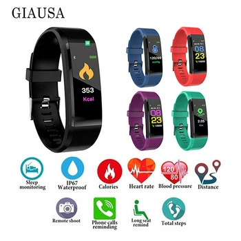 Color Screen Smart Bracelet Sport Fitness Tracker Watch Fitness Running Walking Tracker Heart Rate Pedometer Smart Band
Color Screen Smart Bracelet Sport Fitness Tracker Watch Fitness Running Walking Tracker Heart Rate Pedometer Smart Band