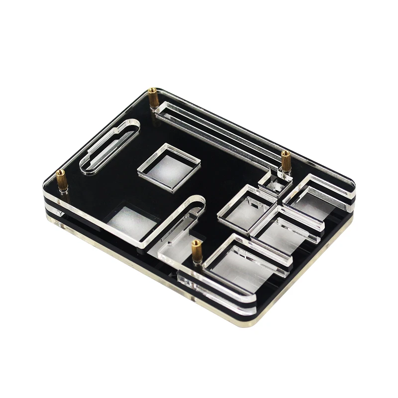 5 layer Raspberry Pi 3 Model B+ Plus Acrylic Case Cover Box for 3.5 inch Touchscreen support Raspberry Pi 3 +2 Aluminum Heatsink
5 layer Raspberry Pi 3 Model B+ Plus Acrylic Case Cover Box for 3.5 inch Touchscreen support Raspberry Pi 3 +2 Aluminum Heatsink