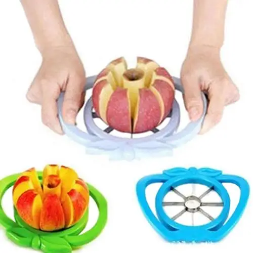 Practical Stainless Steel Apple Slicer Easy Cutter Divider Corer Fruit Knife Kitchen Tool
Practical Stainless Steel Apple Slicer Easy Cutter Divider Corer Fruit Knife Kitchen Tool