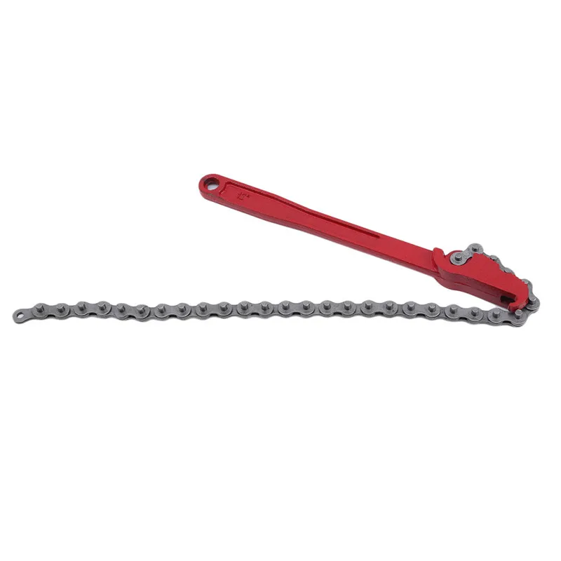 12 Inches Chain Oil Filter Wrench Car Repair Tool High Quality Car Removal Tools Oil Wrench Fuel Filter Wrench
12 Inches Chain Oil Filter Wrench Car Repair Tool High Quality Car Removal Tools Oil Wrench Fuel Filter Wrench