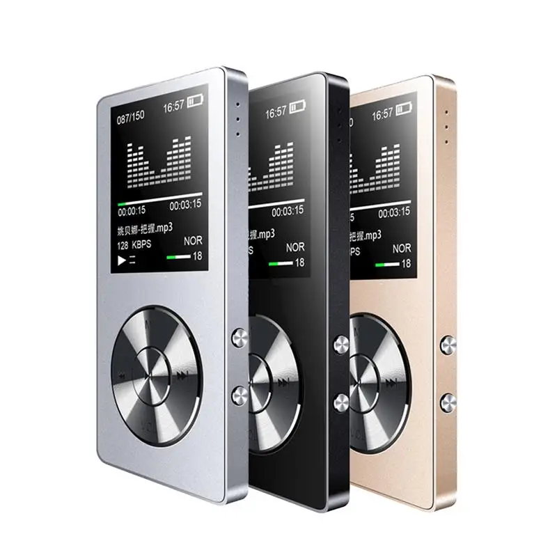 Original 16GB HiFi Bluetooth MP3 Player with Speaker Metal High Sound Quality Entry-level Lossless Music Player with FM, Record
Original 16GB HiFi Bluetooth MP3 Player with Speaker Metal High Sound Quality Entry-level Lossless Music Player with FM, Record