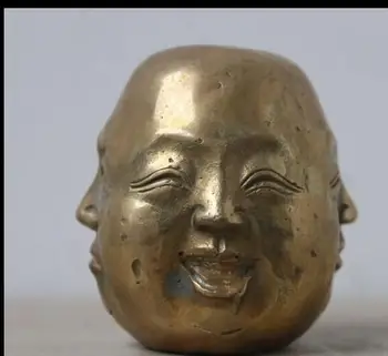 SCY wang67110304+++ China Brass Buddhism 4 Face XiNuAiLe Happy Laughing Maitreya Buddha Head Statue
SCY wang67110304+++ China Brass Buddhism 4 Face XiNuAiLe Happy Laughing Maitreya Buddha Head Statue
