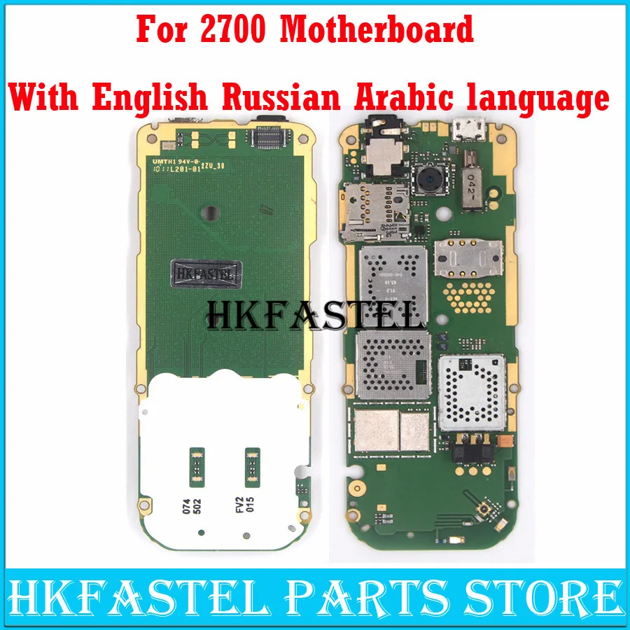 For Nokia 2700 classic Motherboard replace Mobile Phone Motherboard + With English Russian language + Free Tools, Free Shipping
For Nokia 2700 classic Motherboard replace Mobile Phone Motherboard + With English Russian language + Free Tools, Free Shipping