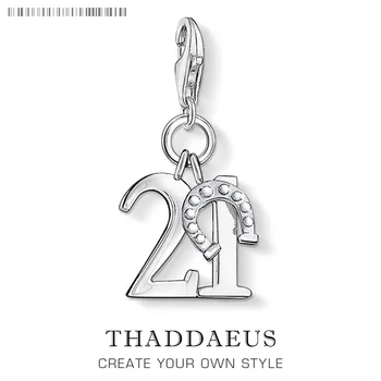 2019 New Authentic Sterling Silver 925 Lucky Number 21 Pendant Charm European Fashion Jewelry Making for Boy Girl Fit Gifts
2019 New Authentic Sterling Silver 925 Lucky Number 21 Pendant Charm European Fashion Jewelry Making for Boy Girl Fit Gifts