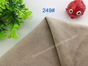249# light brown Super soft velvet fabric microfiber velboa hair height 0.5-1.5mm for DIY stuffed toy blanket pillows(10 pieces)
249# light brown Super soft velvet fabric microfiber velboa hair height 0.5-1.5mm for DIY stuffed toy blanket pillows(10 pieces)