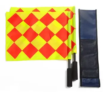 High quality!Soccer flags for referee Football referee flag Sports match linesman judge equipment with bag,Free shipping
High quality!Soccer flags for referee Football referee flag Sports match linesman judge equipment with bag,Free shipping