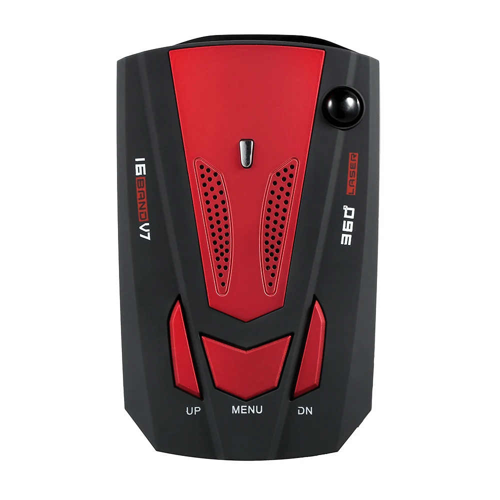 Auto 360 Degree Car Anti Radar Laser Radar Detector Alarm System for Vehicle V7 Speed Voice Alert Warning 16 Band LED Display
Auto 360 Degree Car Anti Radar Laser Radar Detector Alarm System for Vehicle V7 Speed Voice Alert Warning 16 Band LED Display