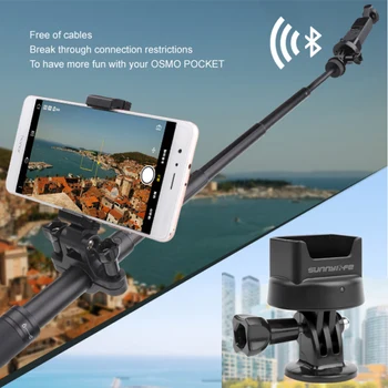 Modified Bluetooth Wireless Module Adapter for DJI OSMO POCKET Handheld Gimbal Camera Wireless Bluetooth Mount Adapter for gopro
Modified Bluetooth Wireless Module Adapter for DJI OSMO POCKET Handheld Gimbal Camera Wireless Bluetooth Mount Adapter for gopro