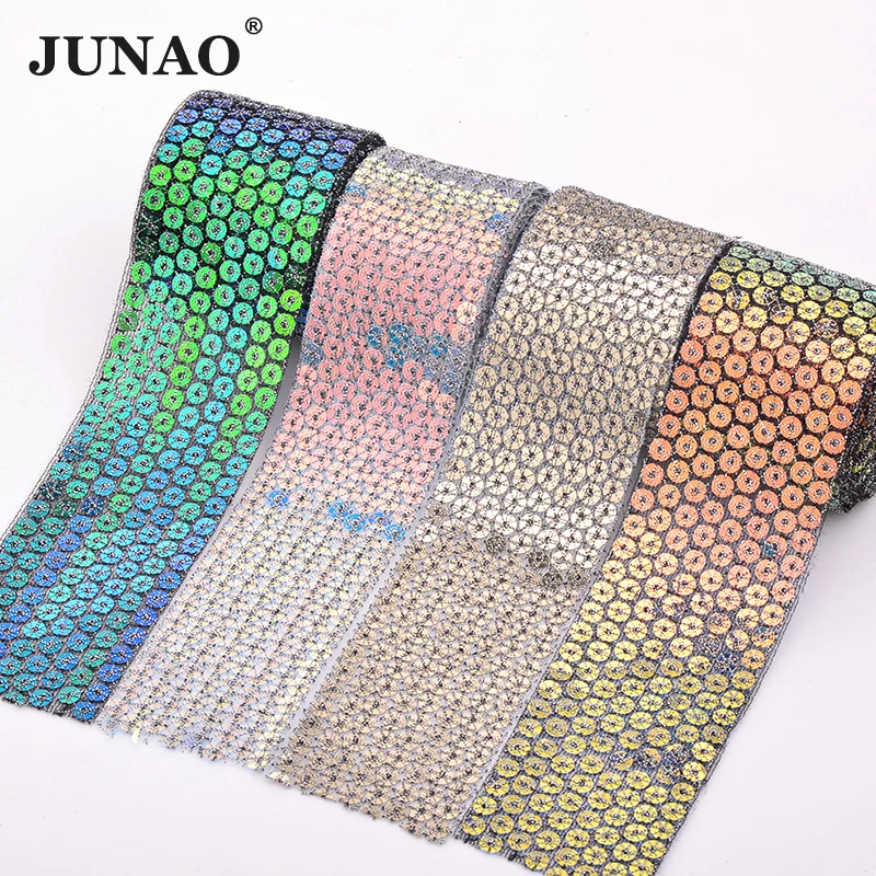 JUNAO 1 Yard 36mm Glitter Sewing Sequin Trim Round Paillett Sequins Ribbon Braid Sequins Fabric Material DIY Crafts Supply
JUNAO 1 Yard 36mm Glitter Sewing Sequin Trim Round Paillett Sequins Ribbon Braid Sequins Fabric Material DIY Crafts Supply