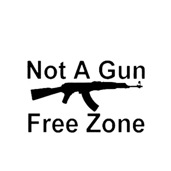 18CM*11.4CM Not A Gun Free Zone, Ak-47, Second Amendment 2 Decal Car Sticker Motorcycle Decorating Stickers Black Sliver C8-0601
18CM*11.4CM Not A Gun Free Zone, Ak-47, Second Amendment 2 Decal Car Sticker Motorcycle Decorating Stickers Black Sliver C8-0601