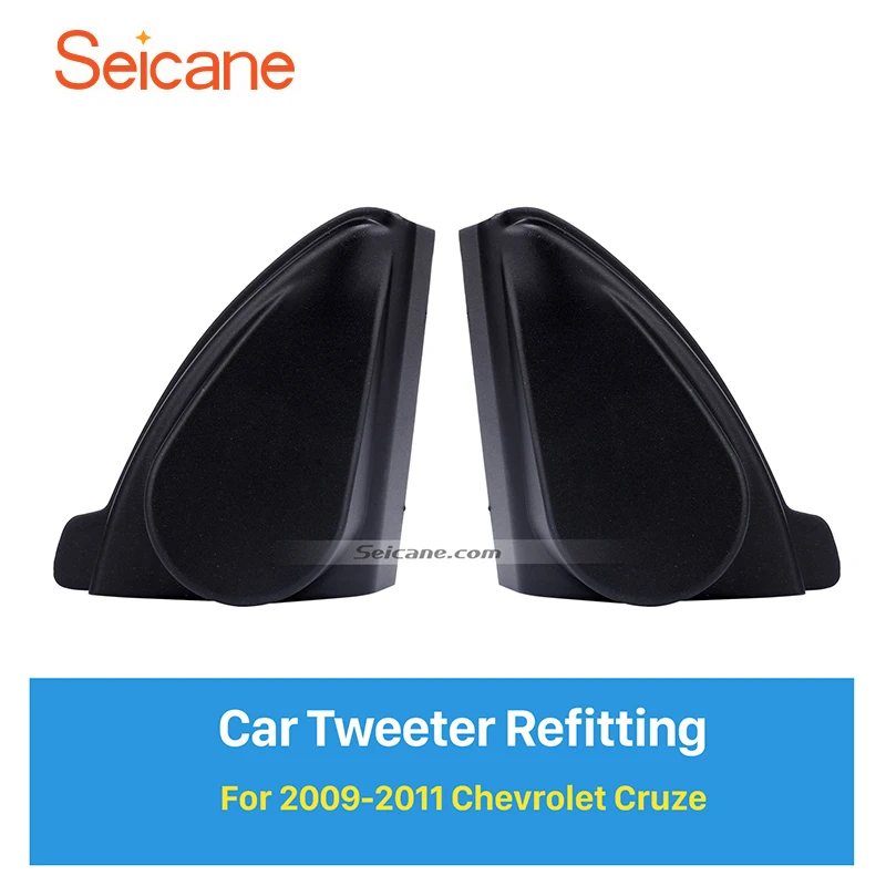 Seicane Car Tweeter Refitting Speaker Boxes for 2009 2010 2011 Chevrolet Cruze Audio Door Angle Gums Holder Adaptor Refit 2 PCs
Seicane Car Tweeter Refitting Speaker Boxes for 2009 2010 2011 Chevrolet Cruze Audio Door Angle Gums Holder Adaptor Refit 2 PCs