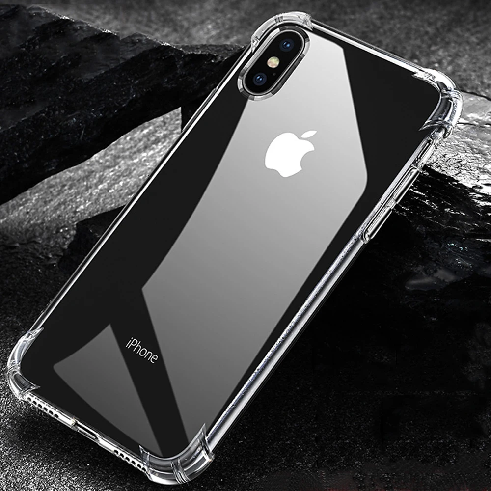 RAXFLY Shockproof Phone Cases For iPhone Xr X Xs Max Transparent Soft Silicone Phone Case For iPhone 7 6 8 6S Plus 5 Cover Coque
RAXFLY Shockproof Phone Cases For iPhone Xr X Xs Max Transparent Soft Silicone Phone Case For iPhone 7 6 8 6S Plus 5 Cover Coque