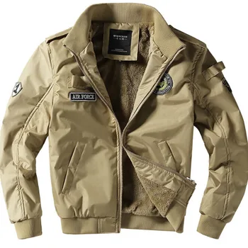 Military Pilot Jacket Men Winter Bomber Cotton Coat Fleece Warm Tactical Army Jacket Male Casual Air Force Flight Jacket Clothes
Military Pilot Jacket Men Winter Bomber Cotton Coat Fleece Warm Tactical Army Jacket Male Casual Air Force Flight Jacket Clothes
