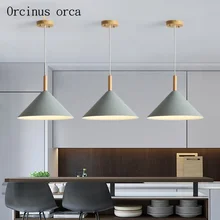 Modern creativity LED solid wood chandelier Restaurant Bar Gallery North Europe simple color single head conical Chandelier
Modern creativity LED solid wood chandelier Restaurant Bar Gallery North Europe simple color single head conical Chandelier
