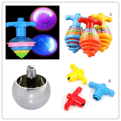 Flash Luminous Shining Spinning Top LED Light Laser Music Gyroscope Kid's Music Gyro Children's Toy Random Sent
Flash Luminous Shining Spinning Top LED Light Laser Music Gyroscope Kid's Music Gyro Children's Toy Random Sent