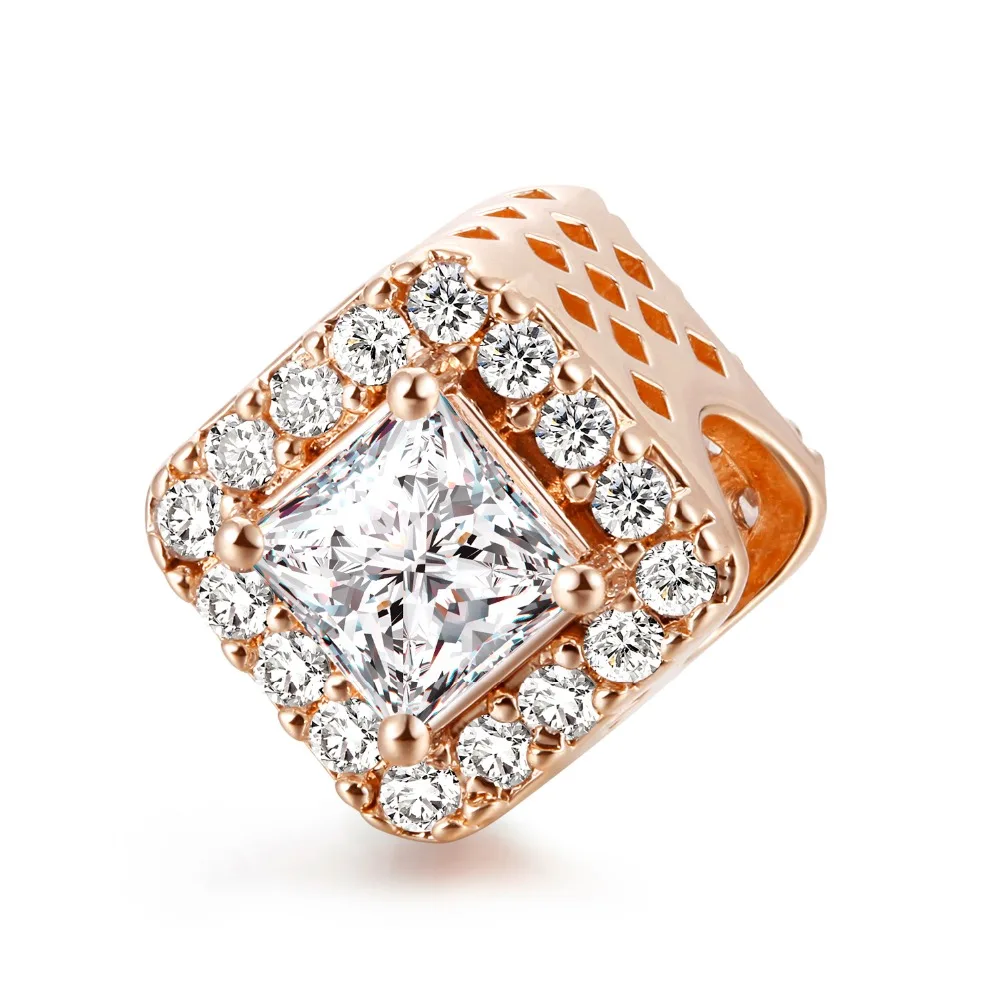 Pandulaso Geometric Radiance Charm Rose Gold Beads for Jewelry Making Fit Original Sterling Silver Bracelets For Woman DIY
Pandulaso Geometric Radiance Charm Rose Gold Beads for Jewelry Making Fit Original Sterling Silver Bracelets For Woman DIY