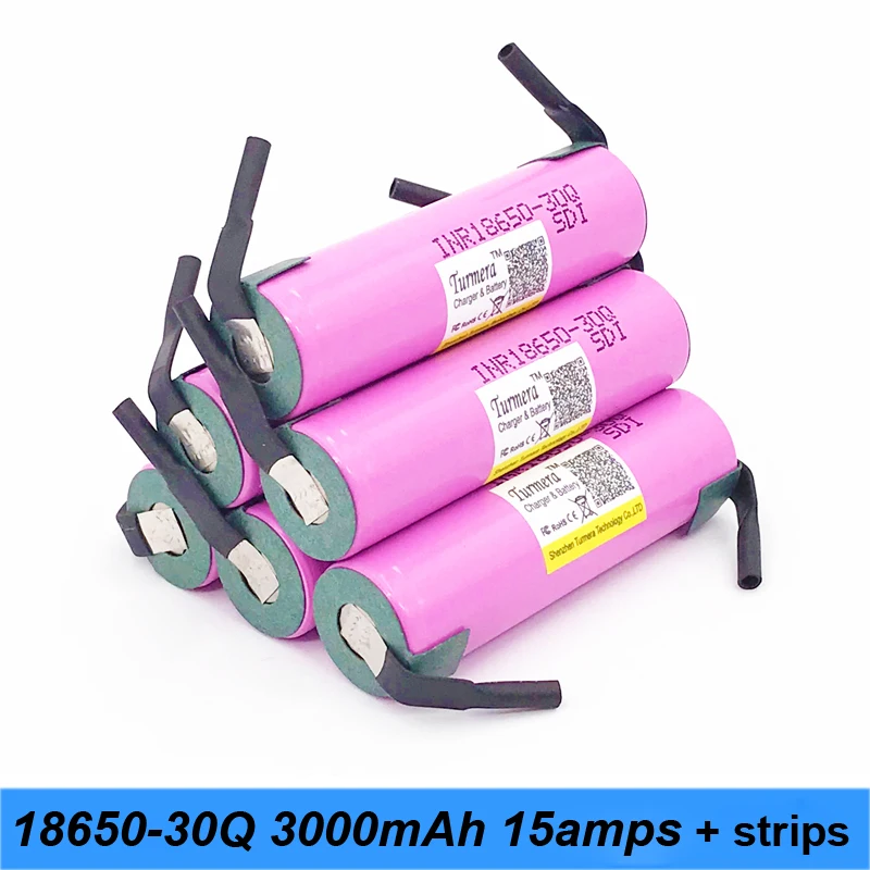 battery 18650 30q 3000mah INR18650 30Q 20amps with strips welded 18650 batteries for screwdriver and bike battery a14
battery 18650 30q 3000mah INR18650 30Q 20amps with strips welded 18650 batteries for screwdriver and bike battery a14